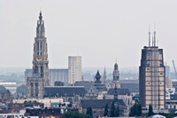 Antwerpen - Hoge gebouwen